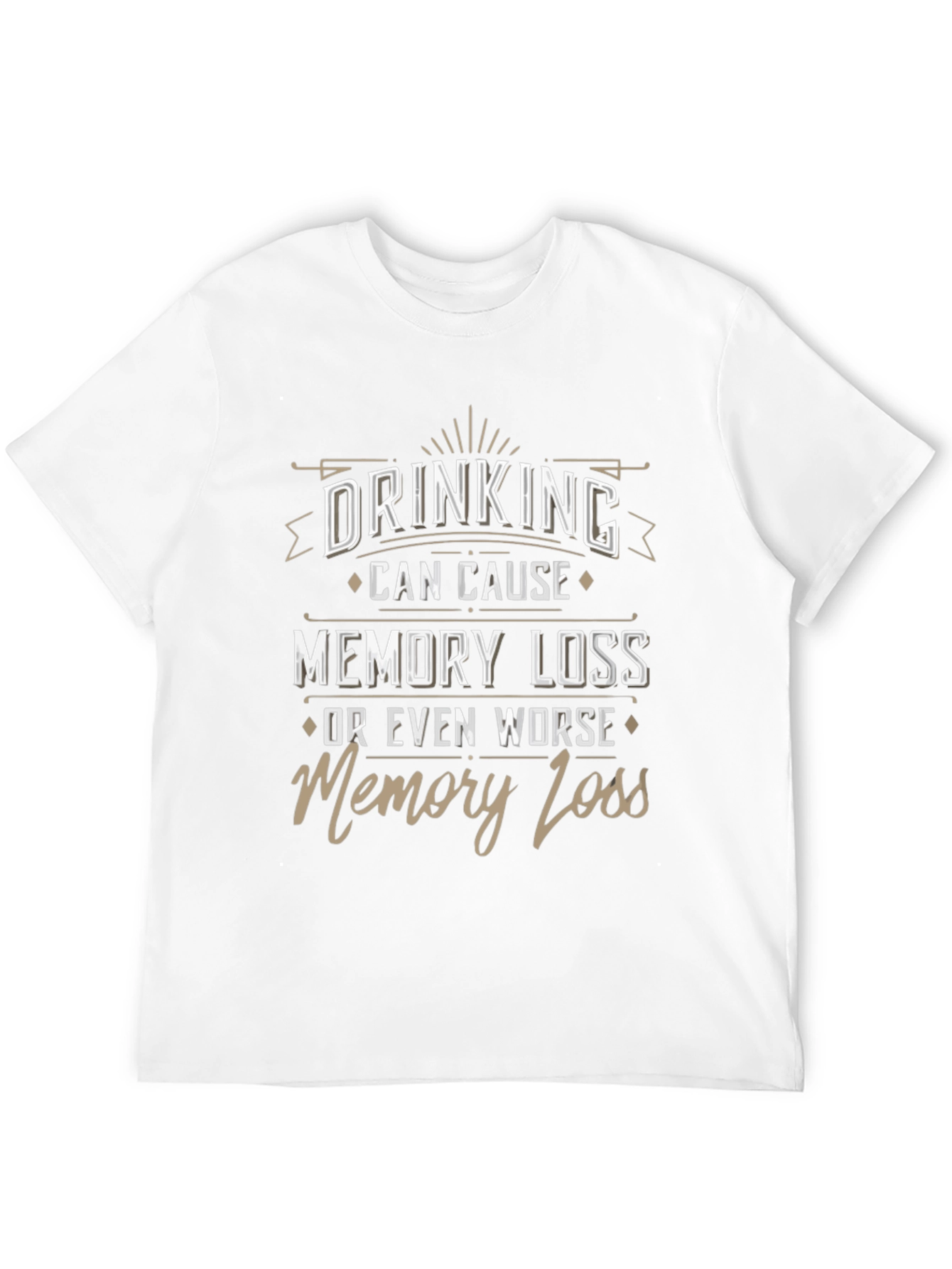 Humorous Drinking Graphic Tee