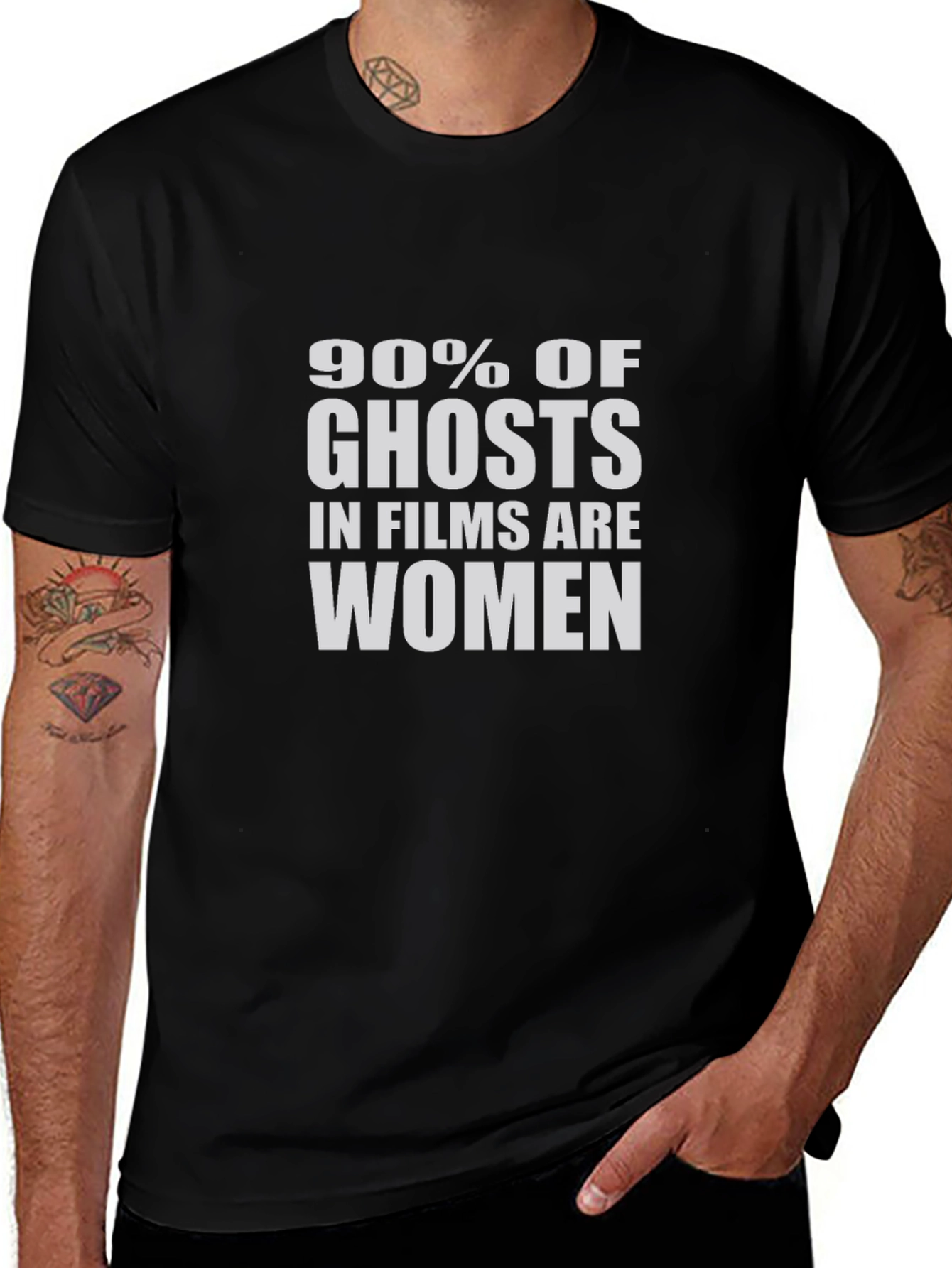 Funny Ghosts in Films Graphic T-Shirt