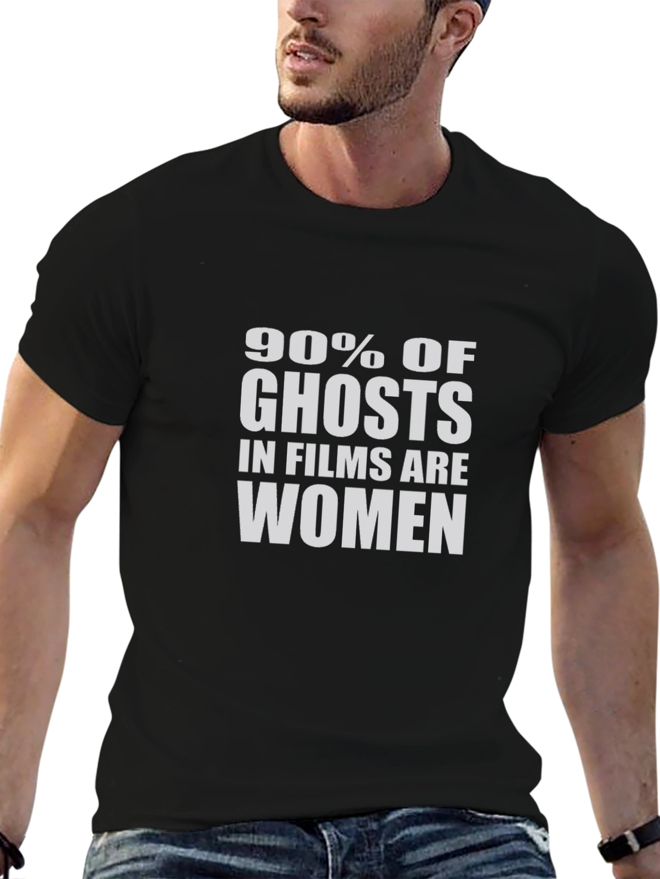 Funny Ghosts in Films Graphic T-Shirt
