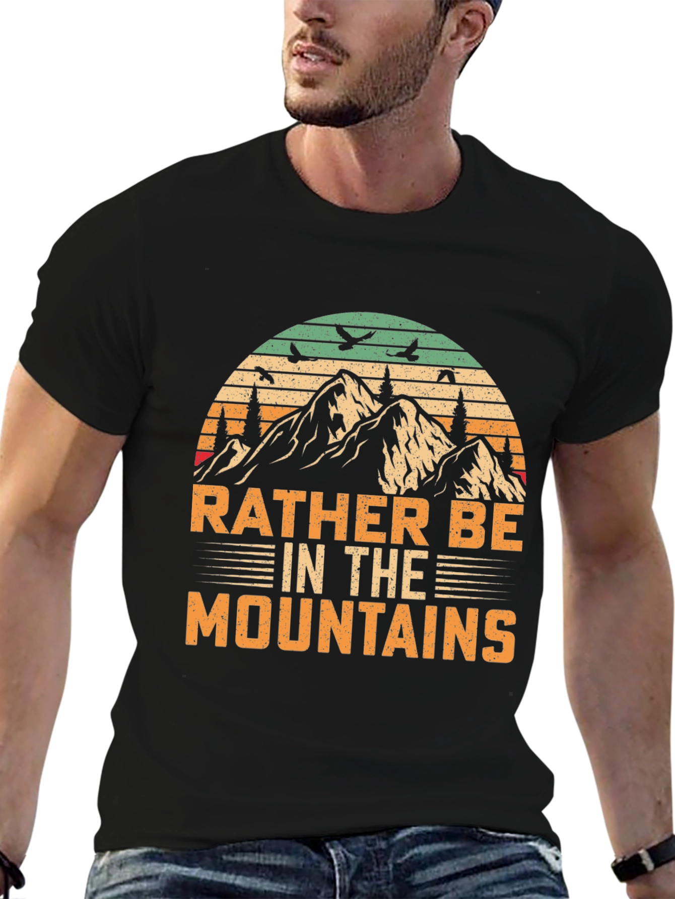 Rather Be In The Mountains Graphic Tee
