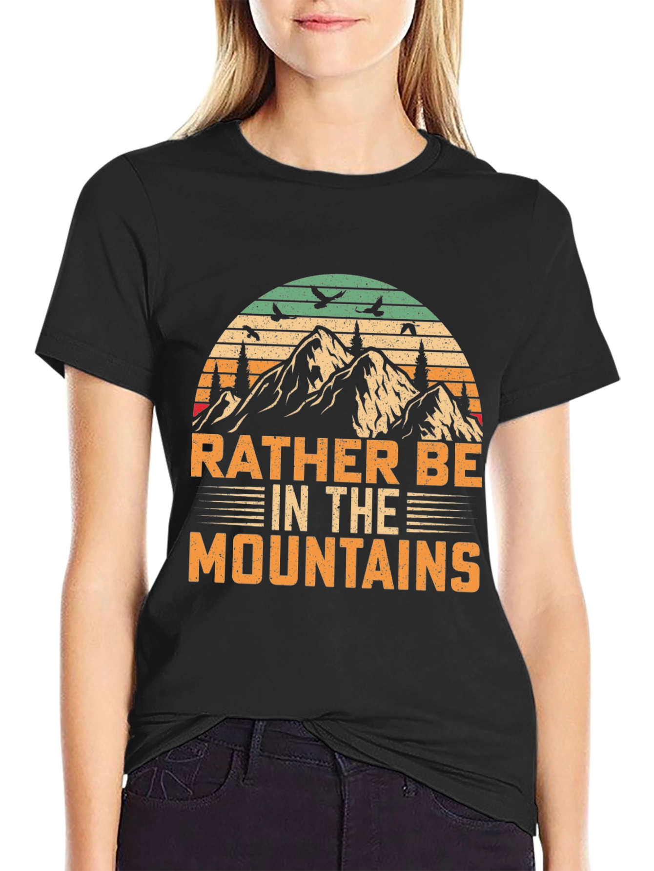 Rather Be In The Mountains Graphic Tee