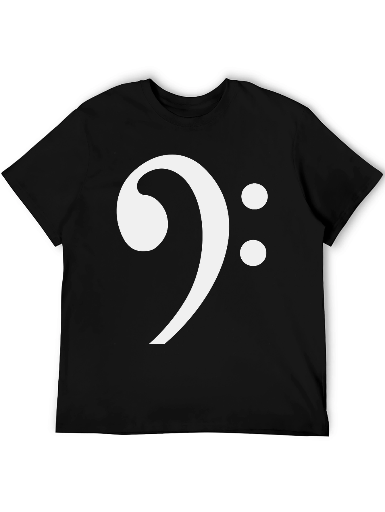 Bass Clef Black T-Shirt