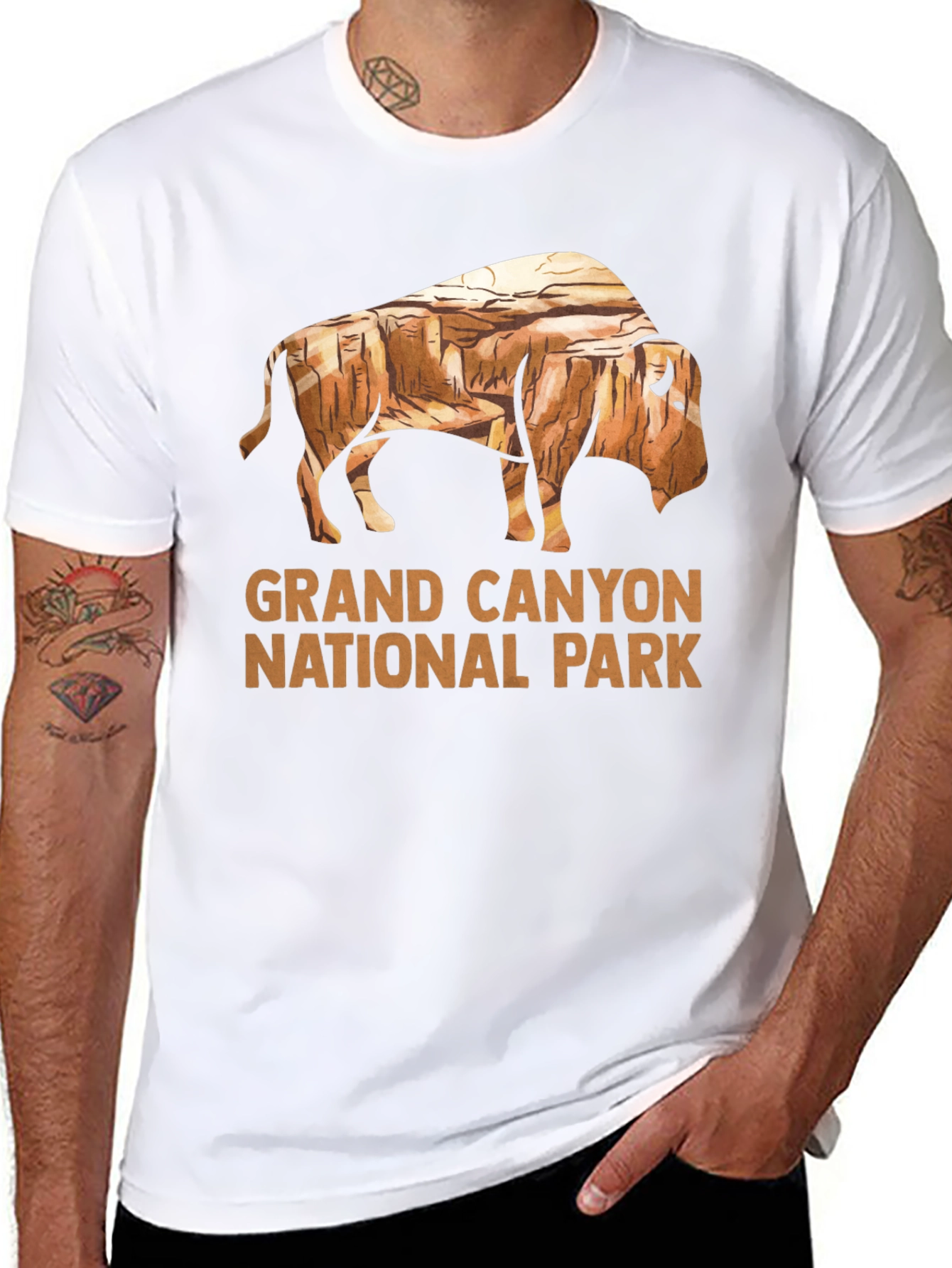 Grand Canyon National Park Buffalo T-Shirt