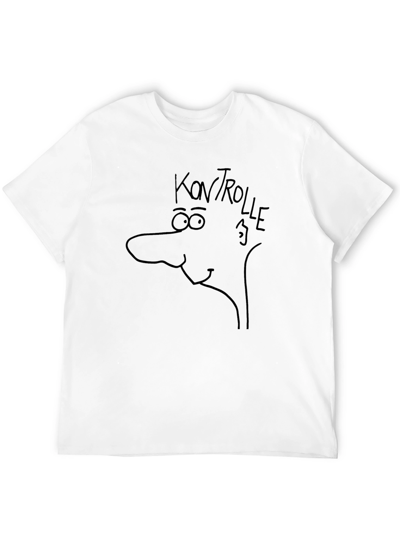 Kontrolle Man Graphic Tee - Black T-Shirt