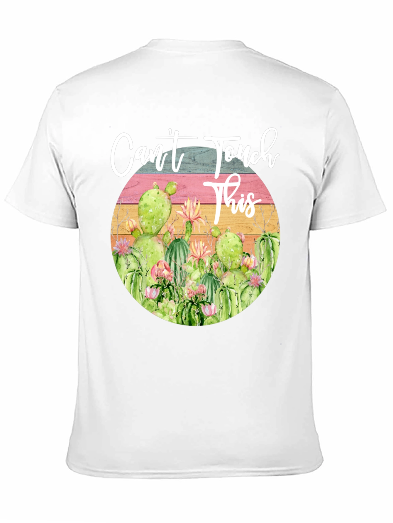 Cactus Graphic Tee - Cant Touch This T-Shirt