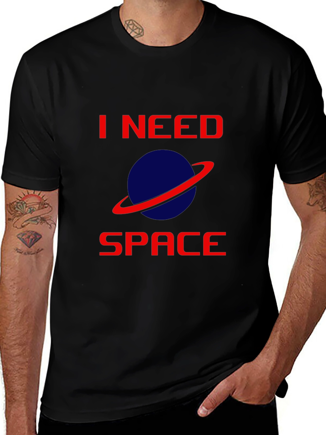 I Need Space T-Shirt - Trendy Planet Design