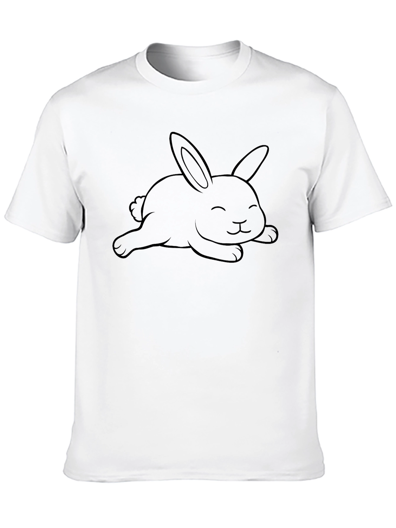 Cute Bunny Graphic T-Shirt
