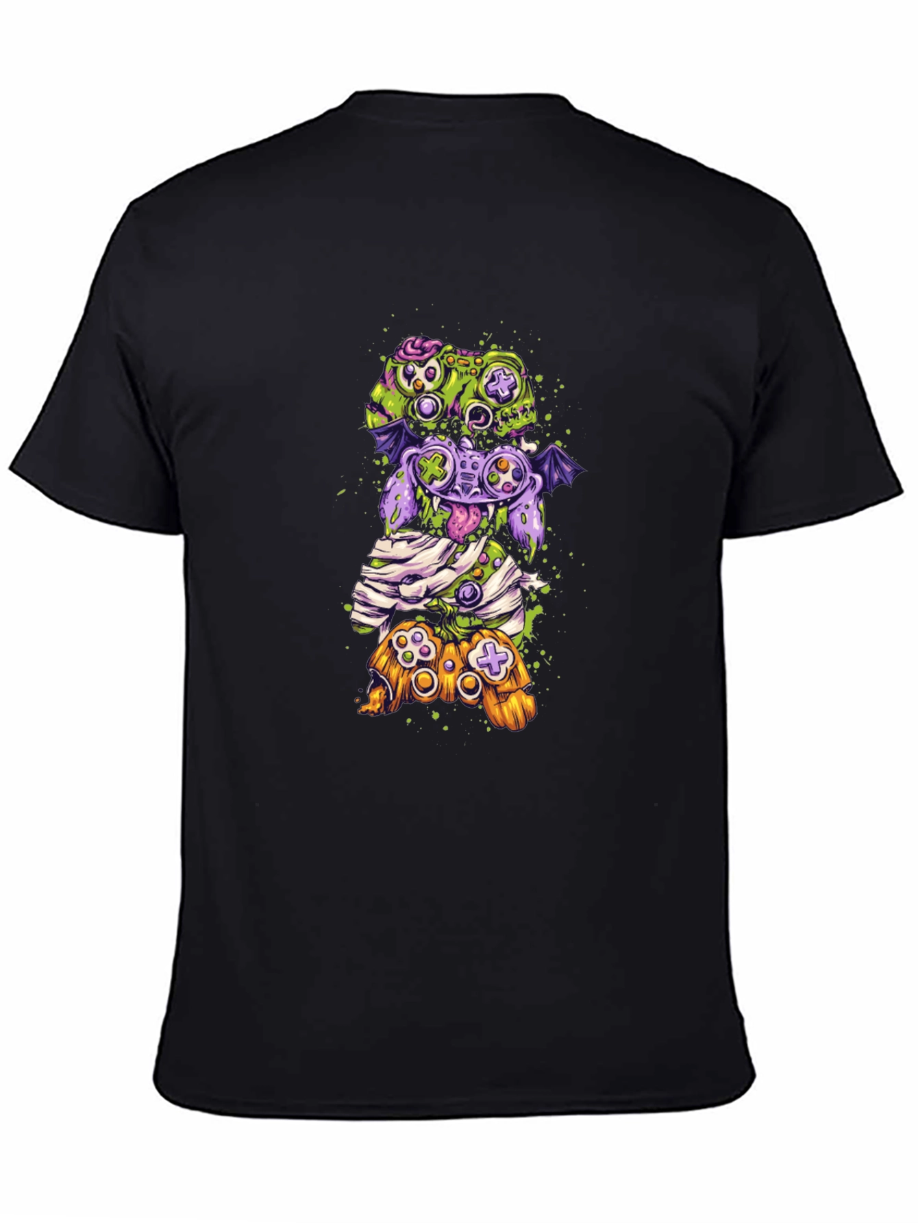 Zombie Gamer T-Shirt - Controller Monster Mash Tee