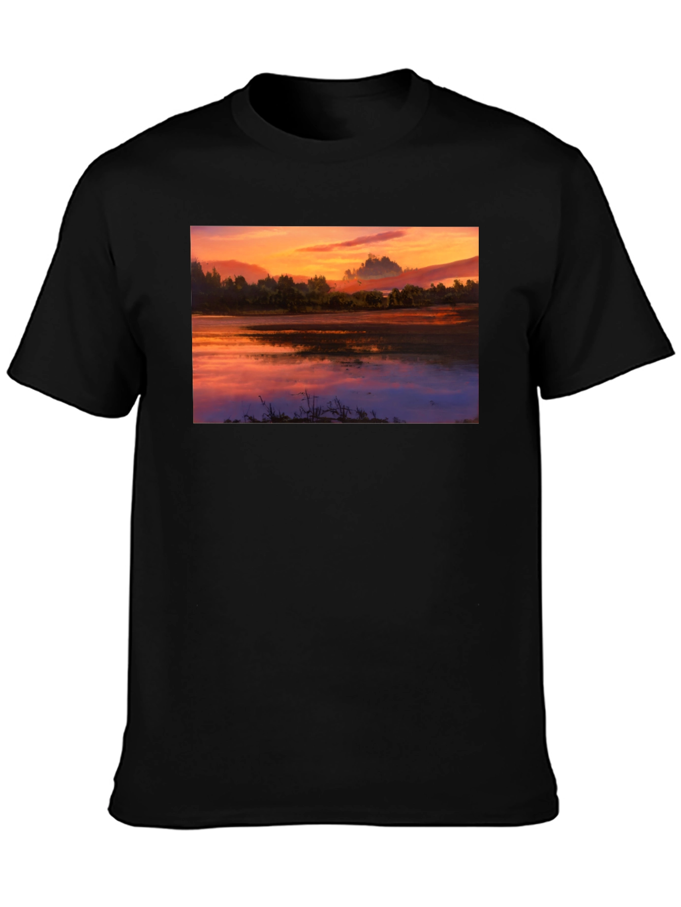 Sunset Lake Graphic Tee