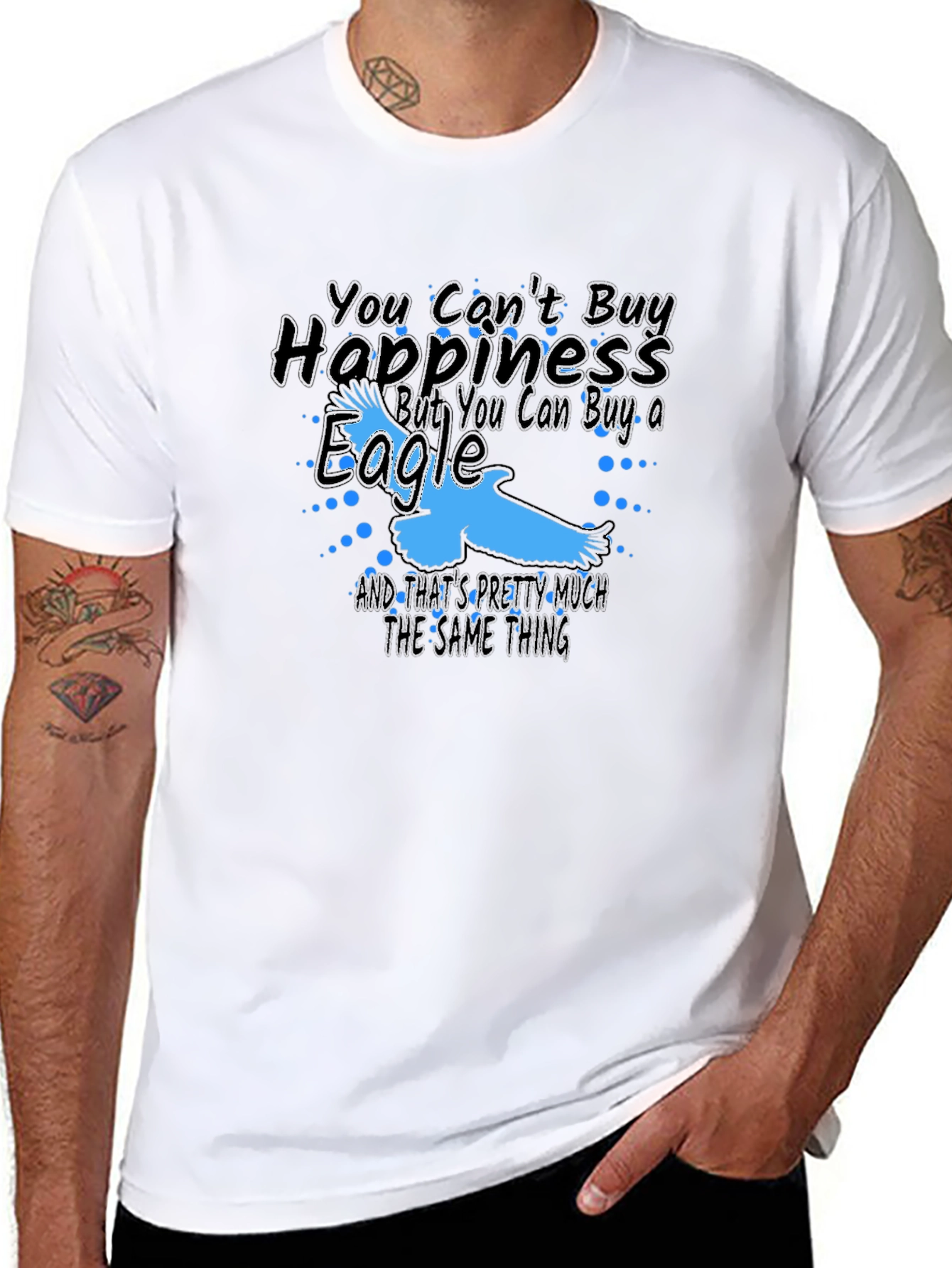 Eagle Happiness T-Shirt - Buy an Eagle
