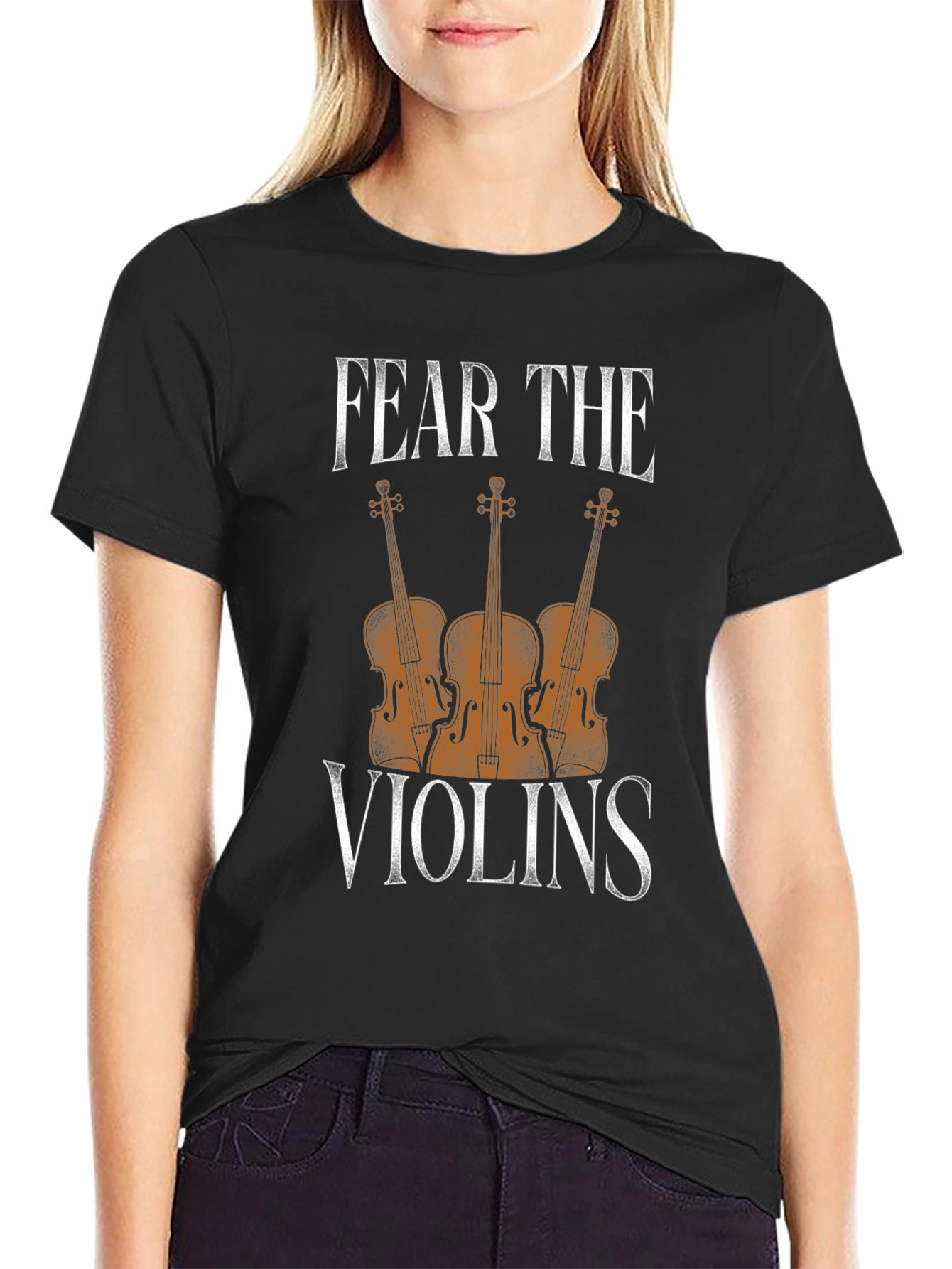 Fear the Violins Graphic T-Shirt