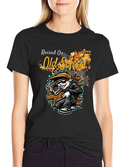 Old School Hip Hop Graphic T-Shirt