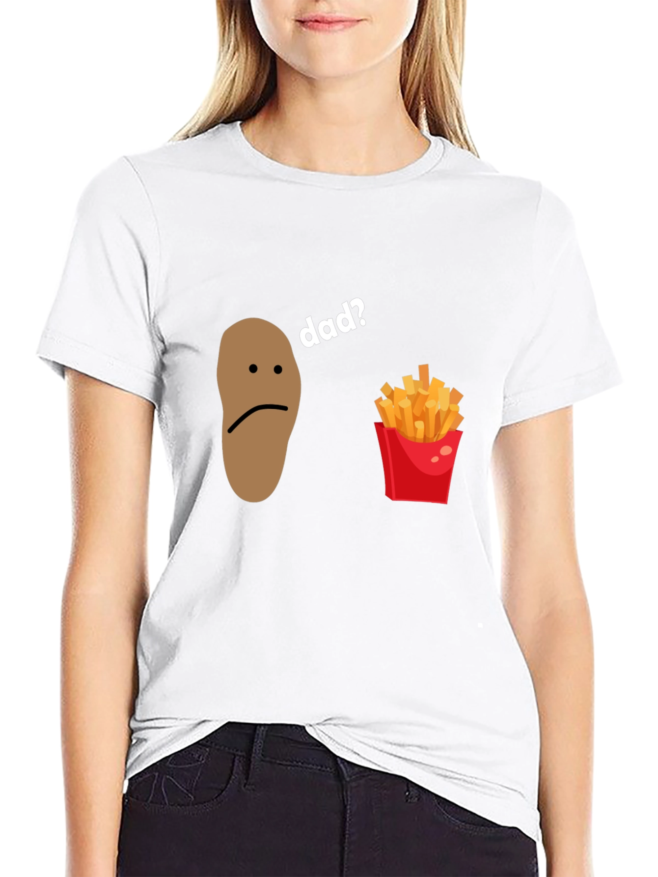 Sad Potato Dad Joke T-Shirt