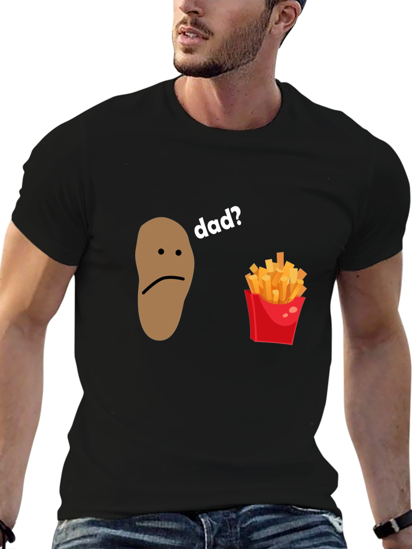 Sad Potato Dad Joke T-Shirt