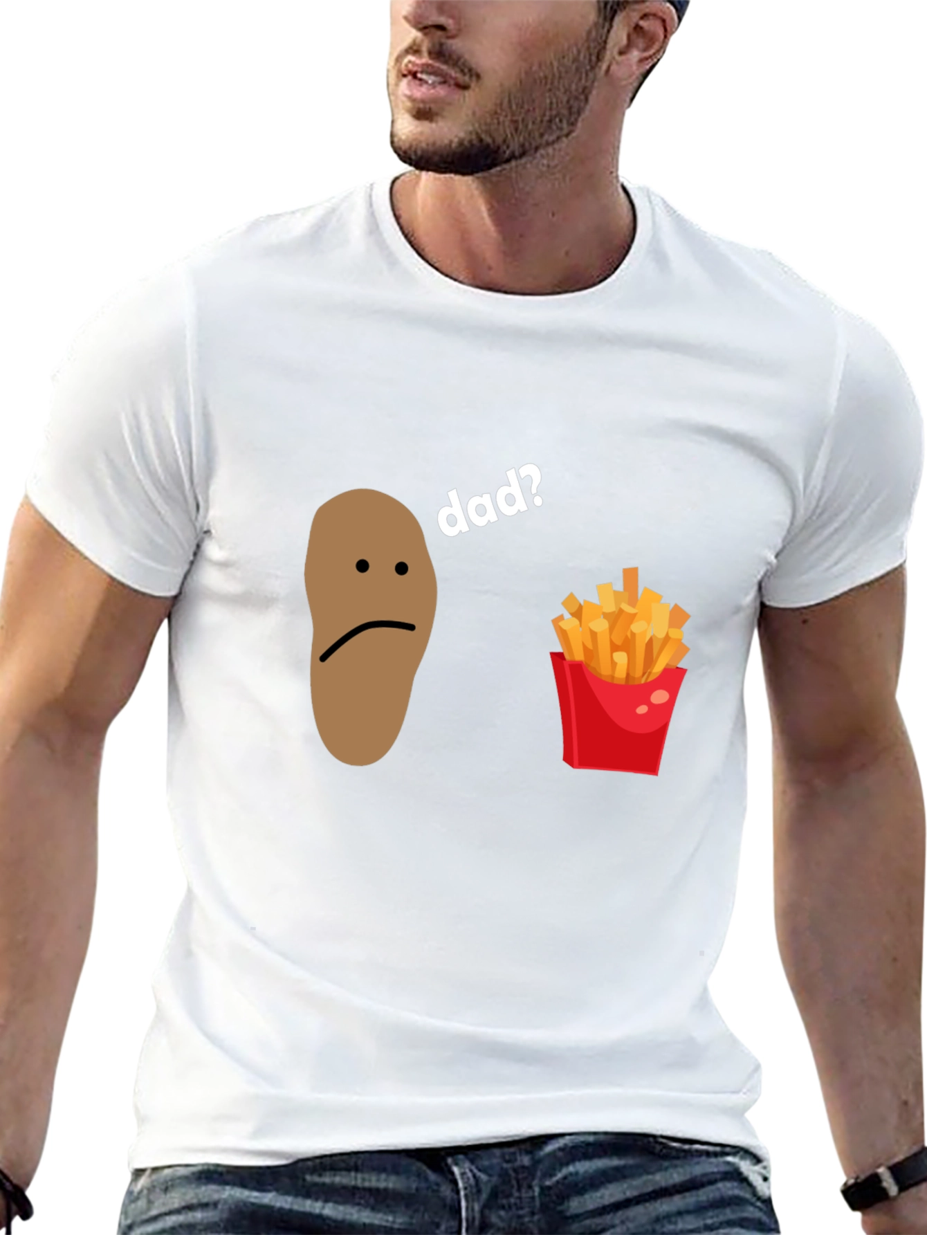 Sad Potato Dad Joke T-Shirt
