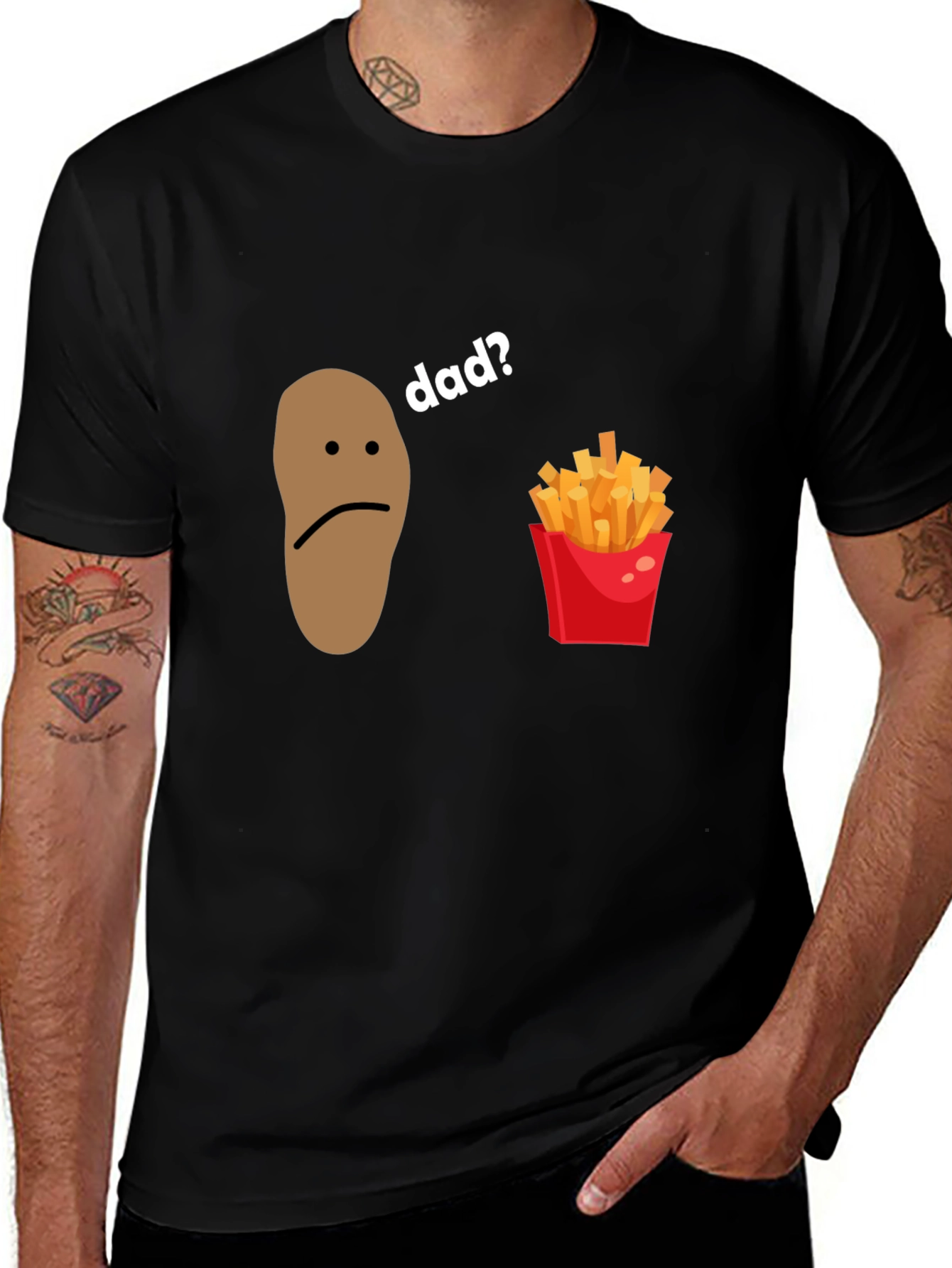 Sad Potato Dad Joke T-Shirt