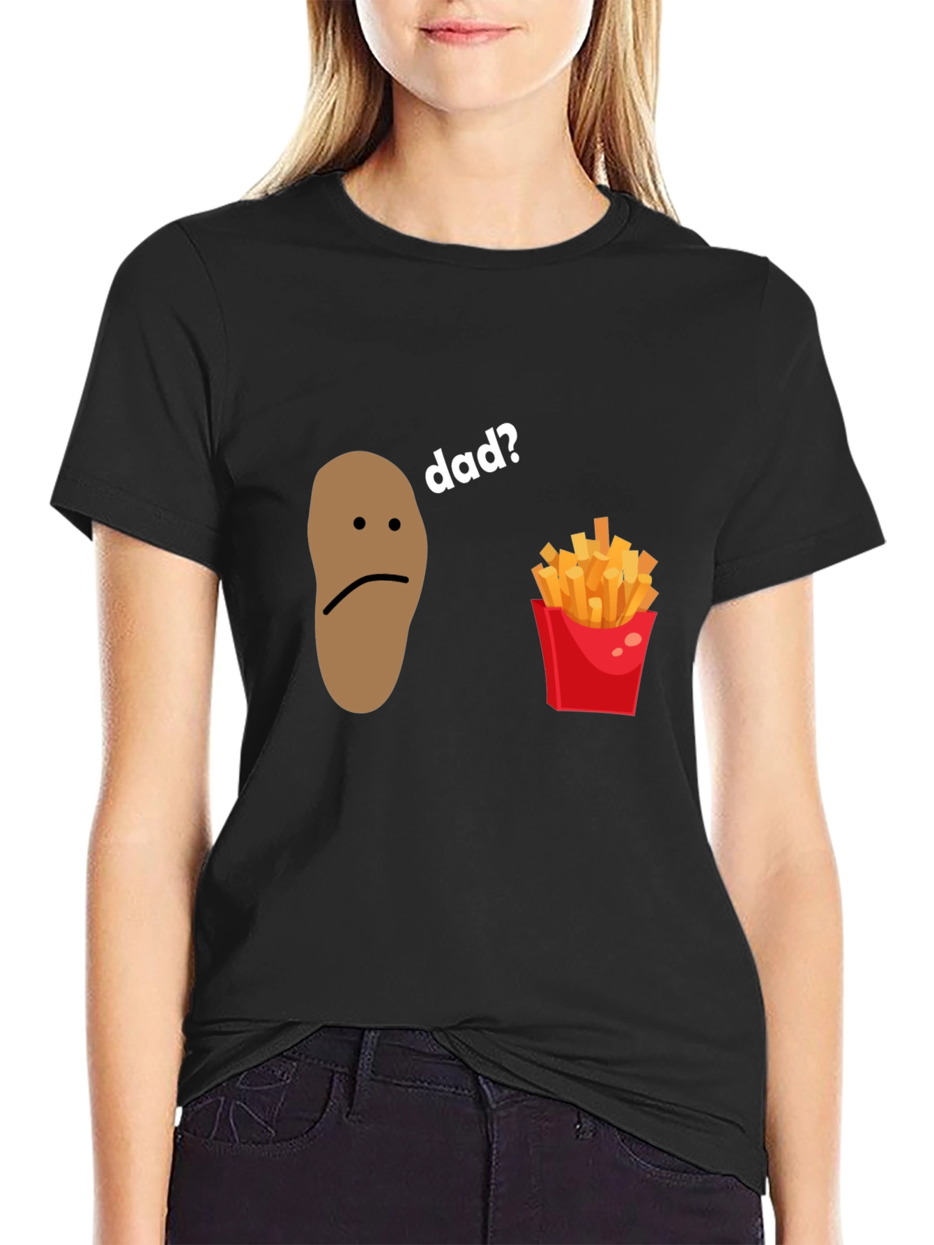 Sad Potato Dad Joke T-Shirt