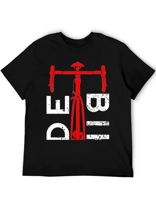 Cycling Graphic Tee - De Bile Design