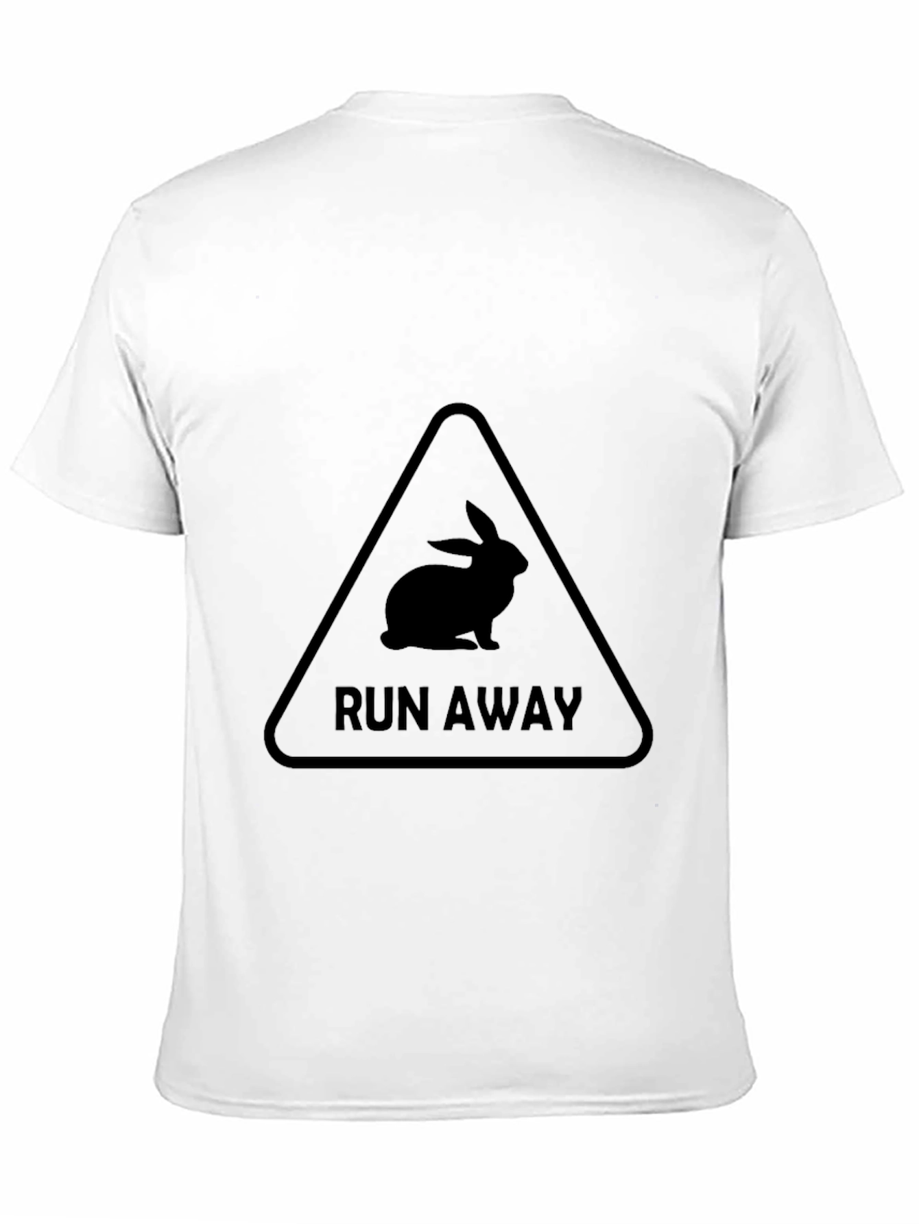 Run Away Bunny T-Shirt - Warning Sign Tee