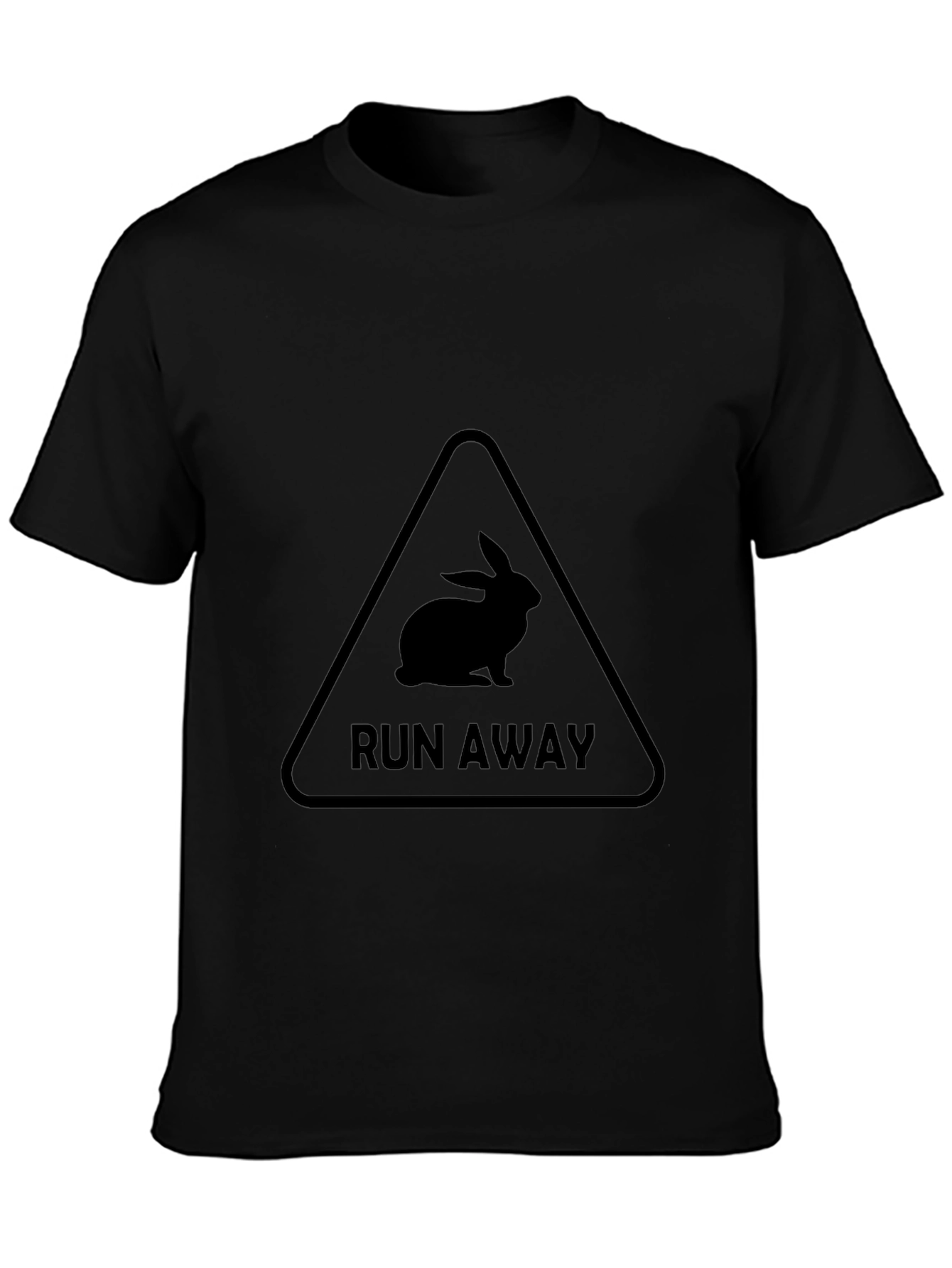 Run Away Bunny T-Shirt - Warning Sign Tee