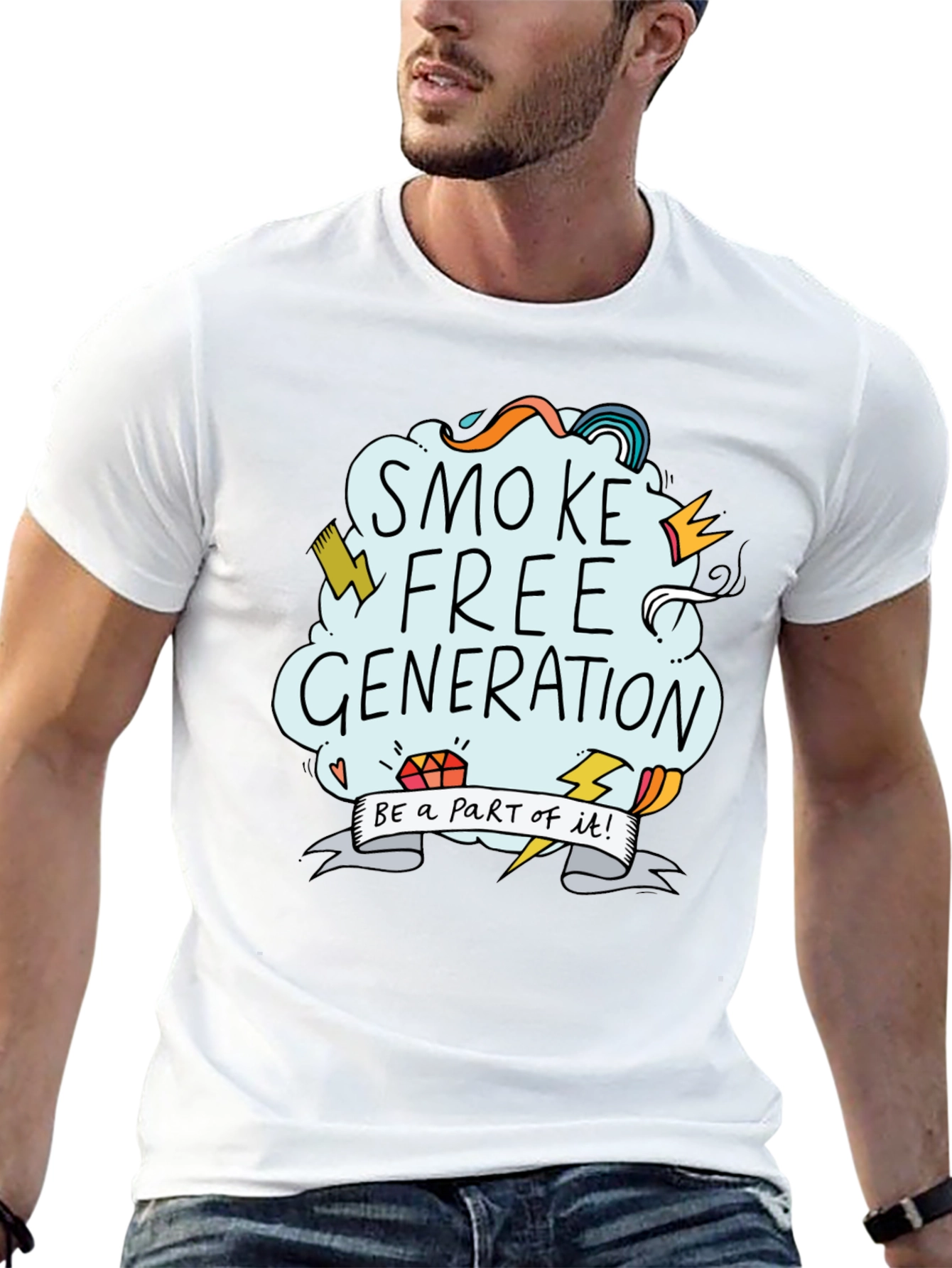 Smoke Free Generation Graphic Tee