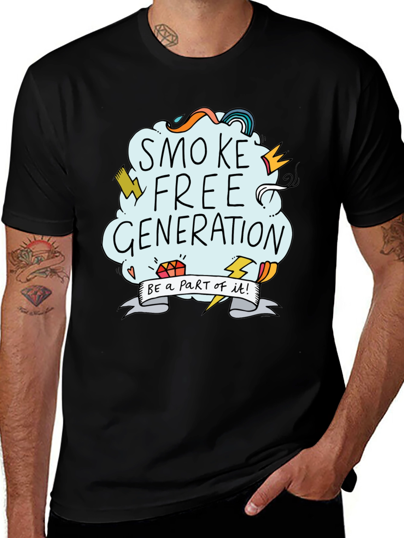 Smoke Free Generation Graphic Tee