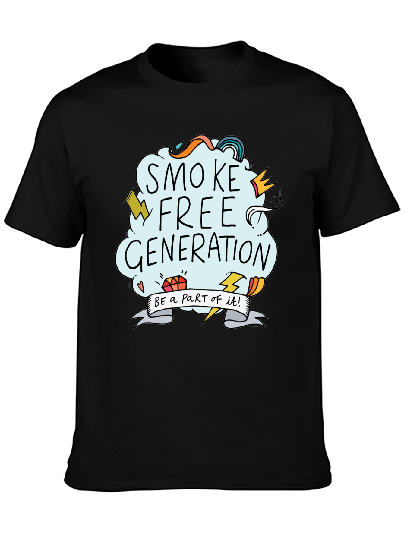 Smoke Free Generation Graphic Tee