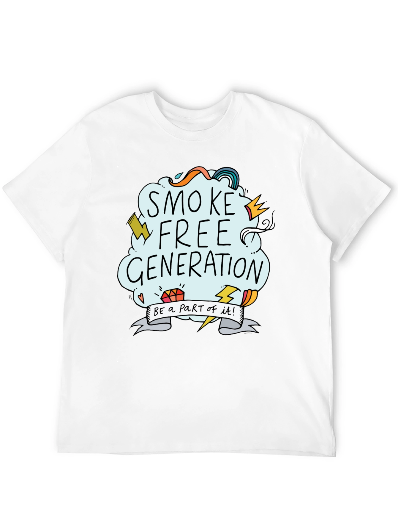 Smoke Free Generation Graphic Tee