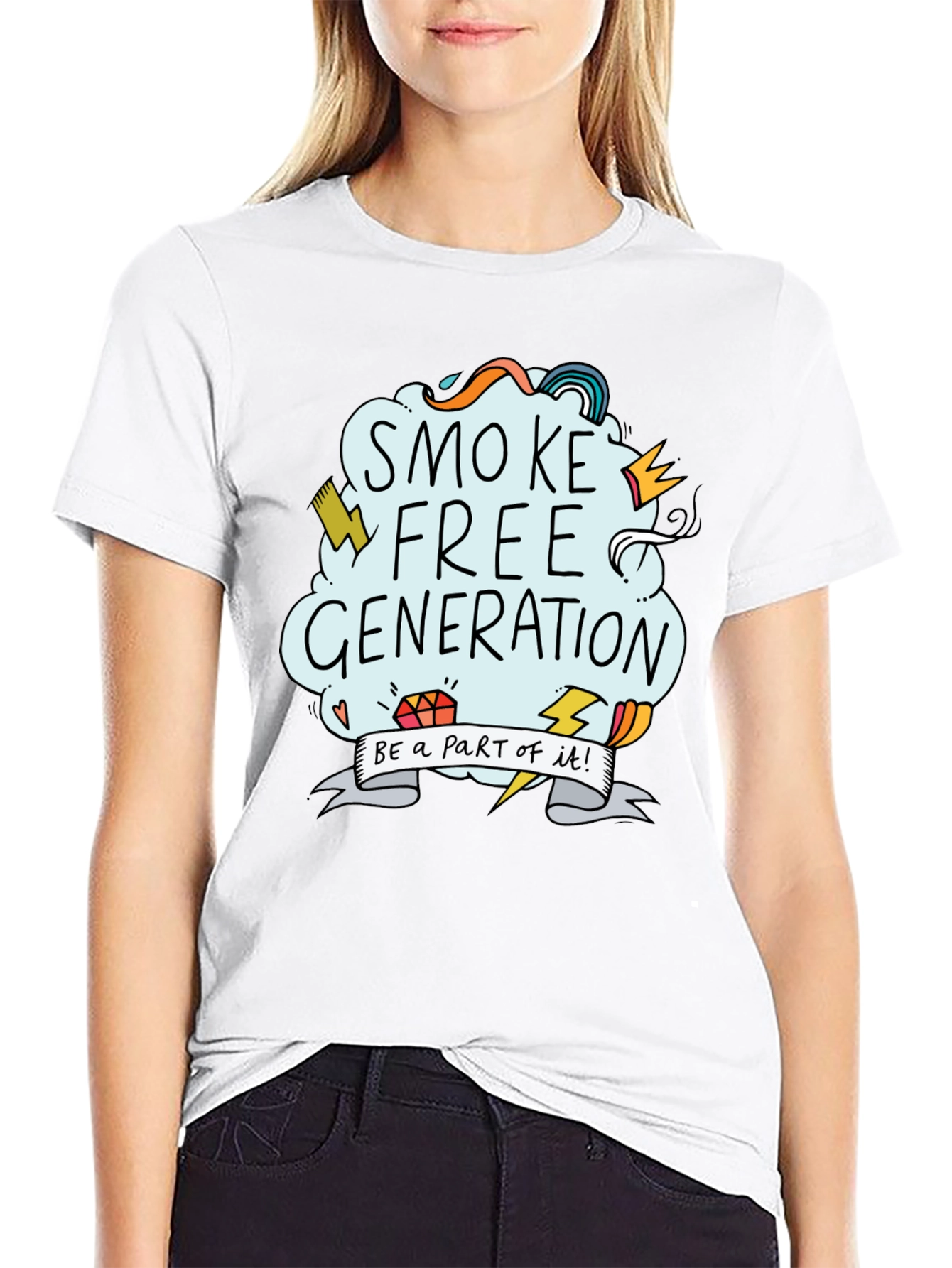 Smoke Free Generation Graphic Tee