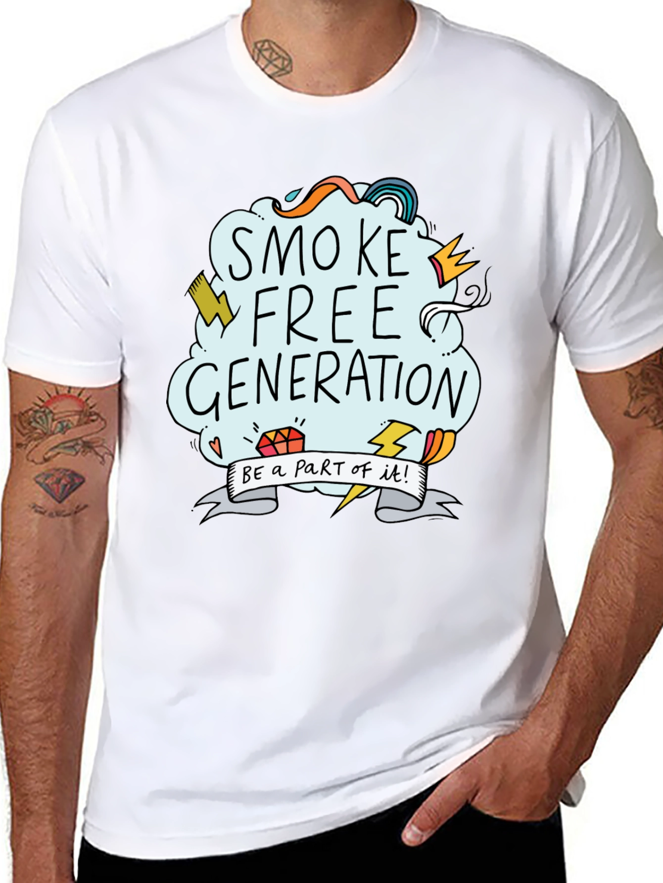Smoke Free Generation Graphic Tee