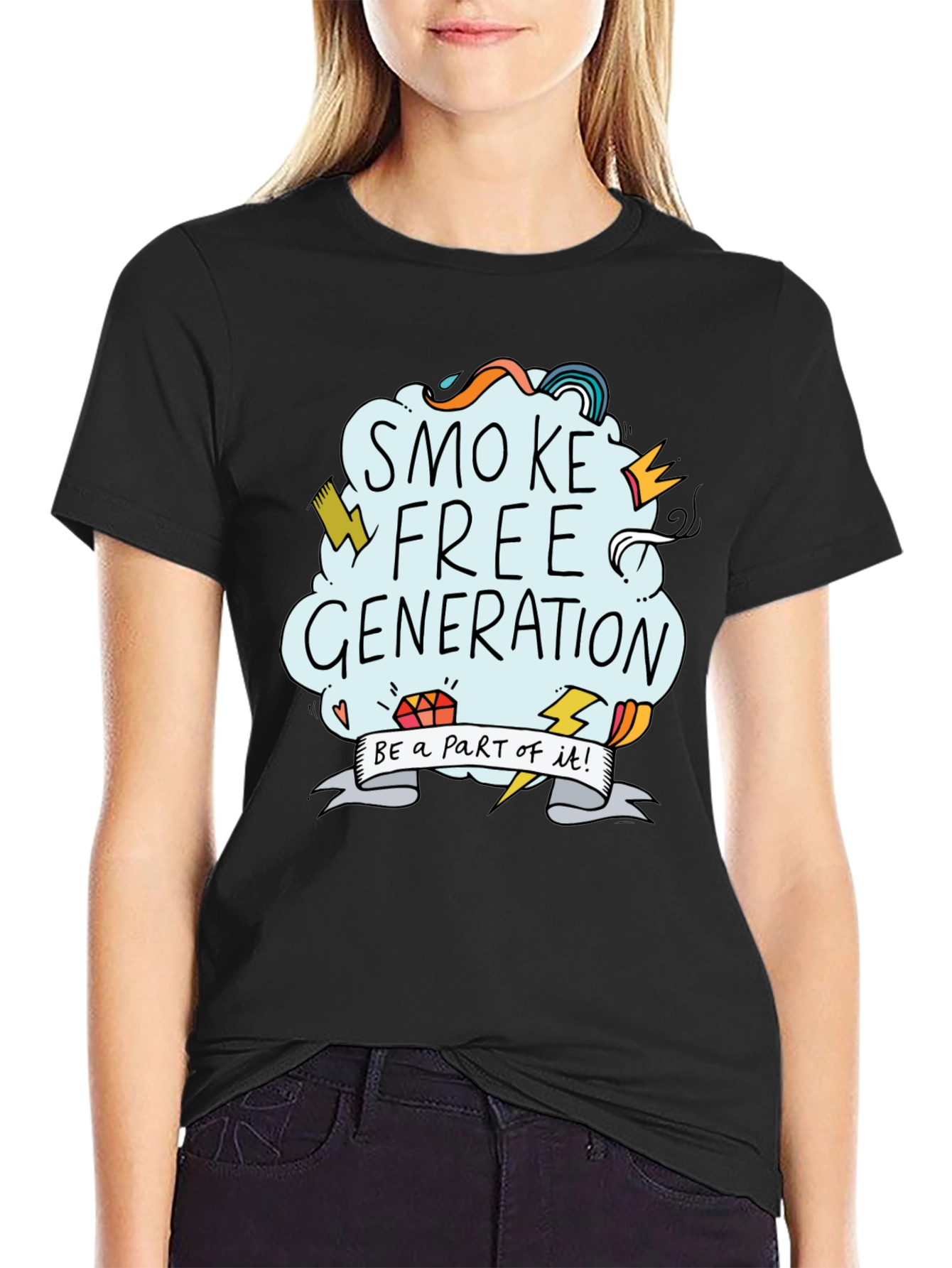 Smoke Free Generation Graphic Tee