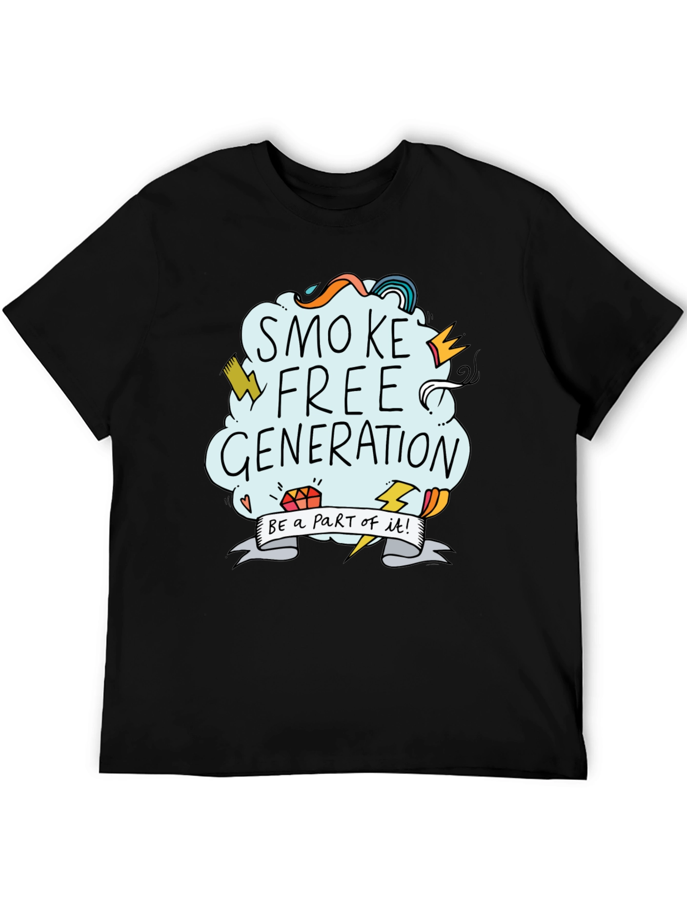 Smoke Free Generation Graphic Tee