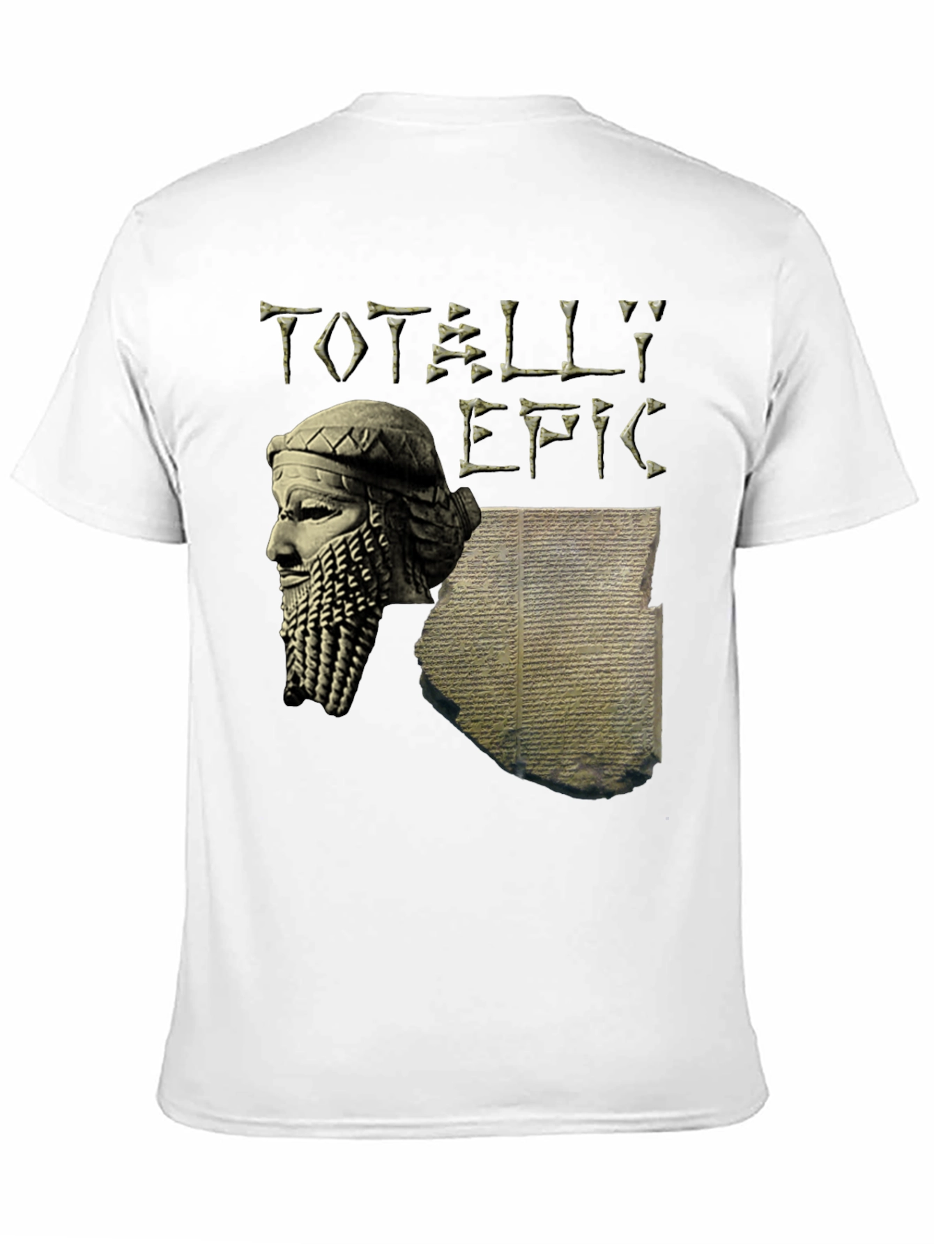 Totally Epic Gilgamesh T-Shirt - Black Cotton Tee