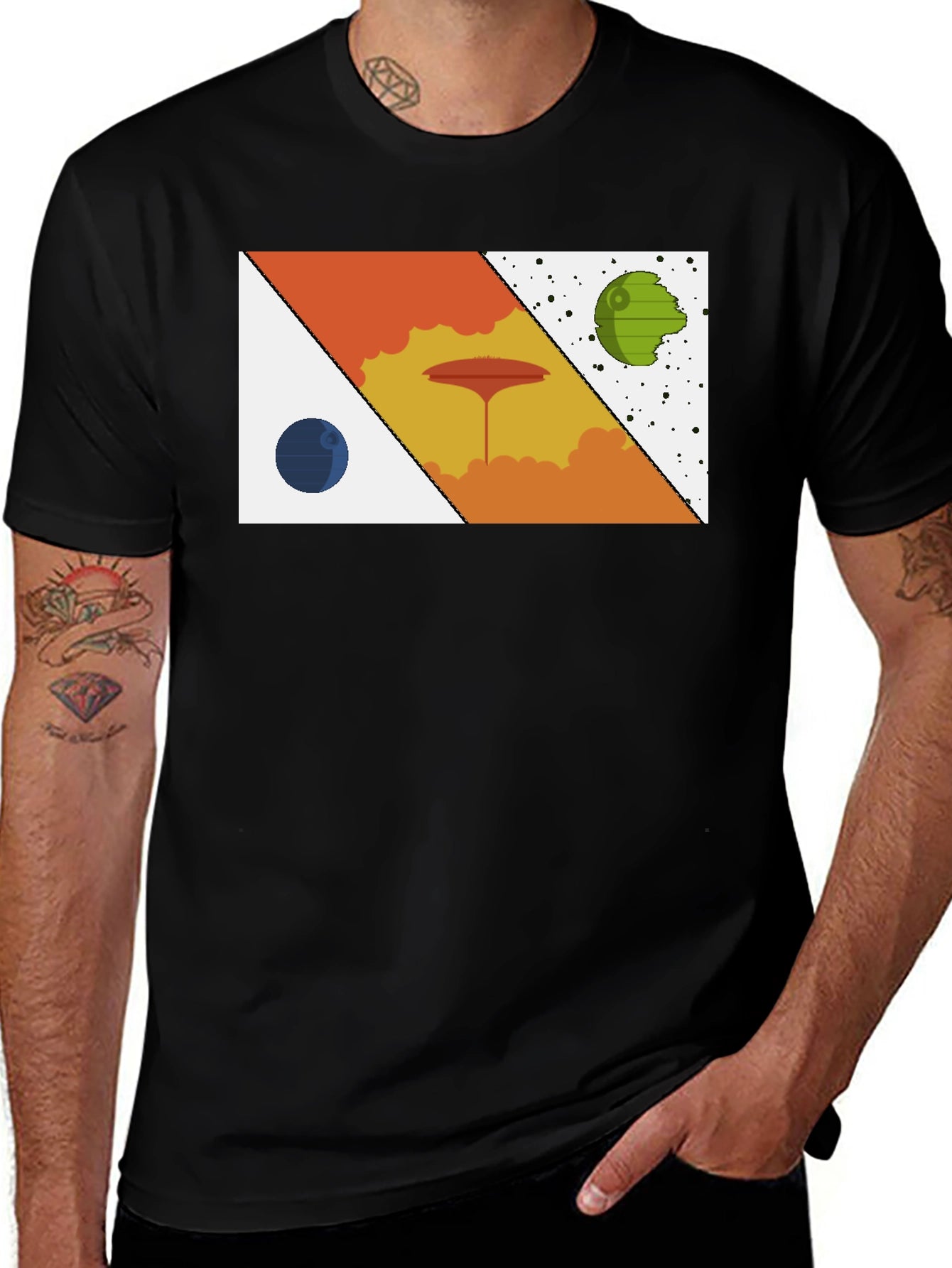 Star Wars Planets T-Shirt