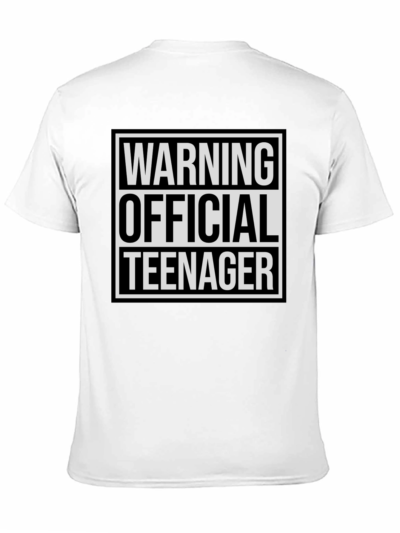 Warning Official Teenager T-Shirt
