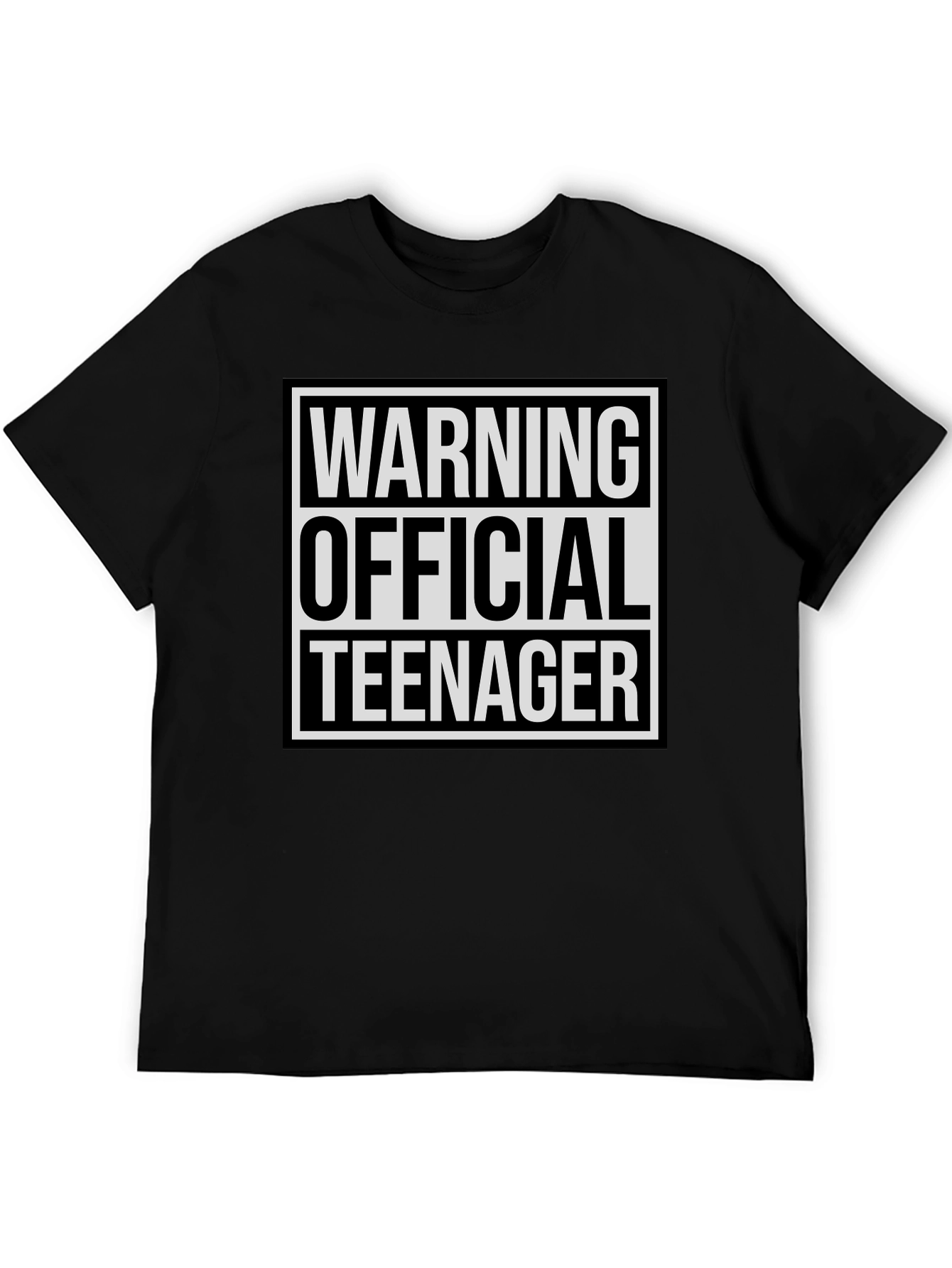 Warning Official Teenager T-Shirt
