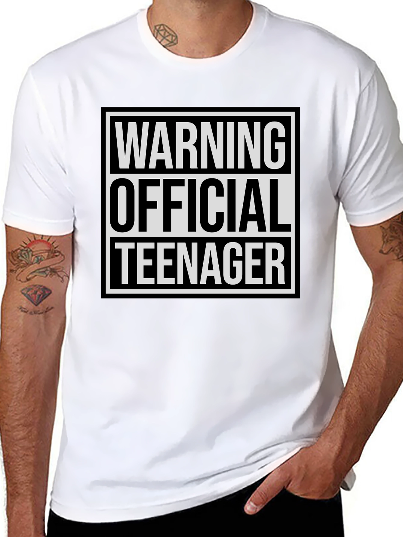 Warning Official Teenager T-Shirt