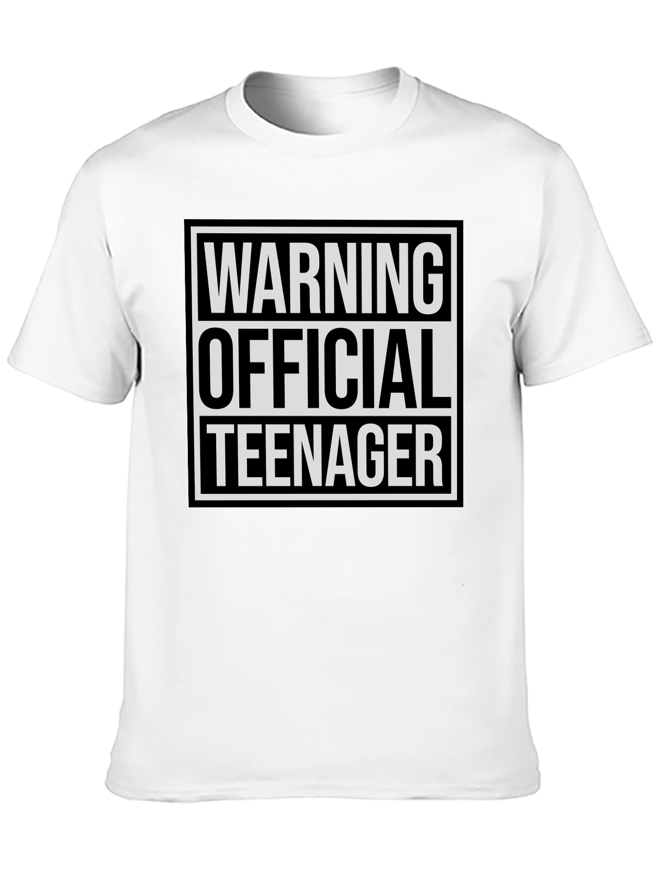 Warning Official Teenager T-Shirt