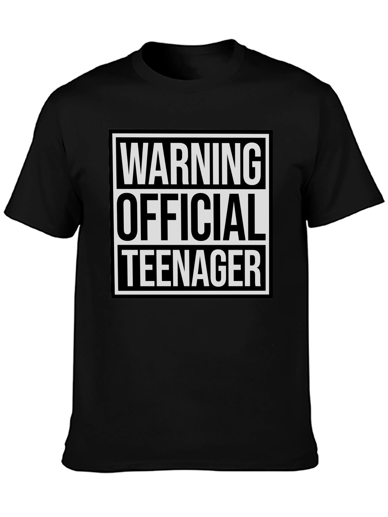 Warning Official Teenager T-Shirt