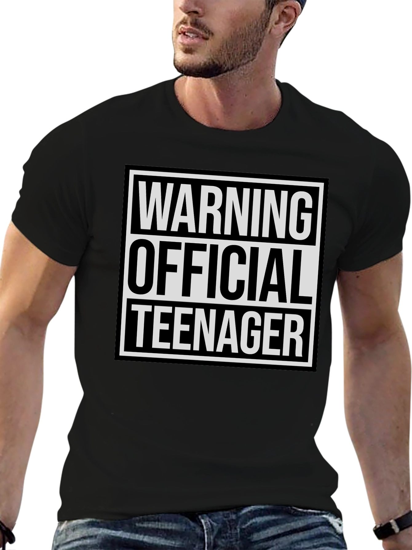 Warning Official Teenager T-Shirt