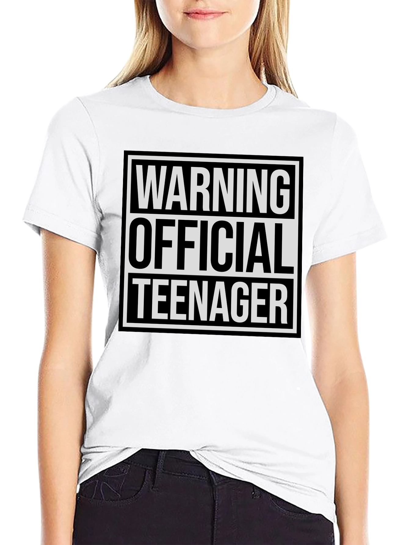 Warning Official Teenager T-Shirt