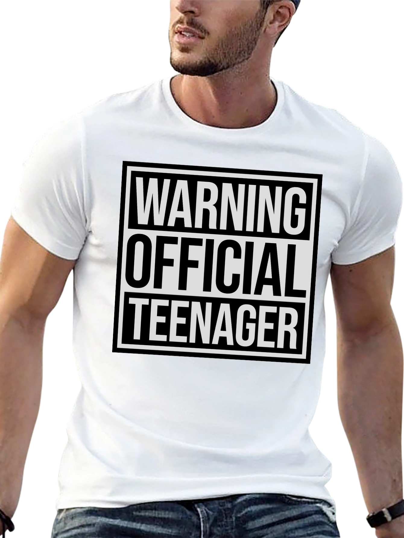 Warning Official Teenager T-Shirt