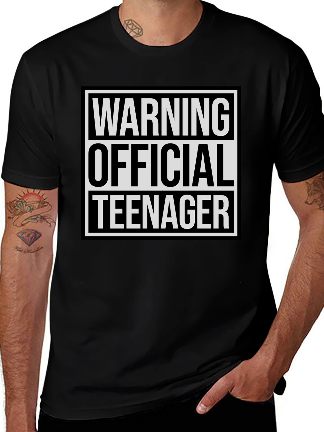 Warning Official Teenager T-Shirt