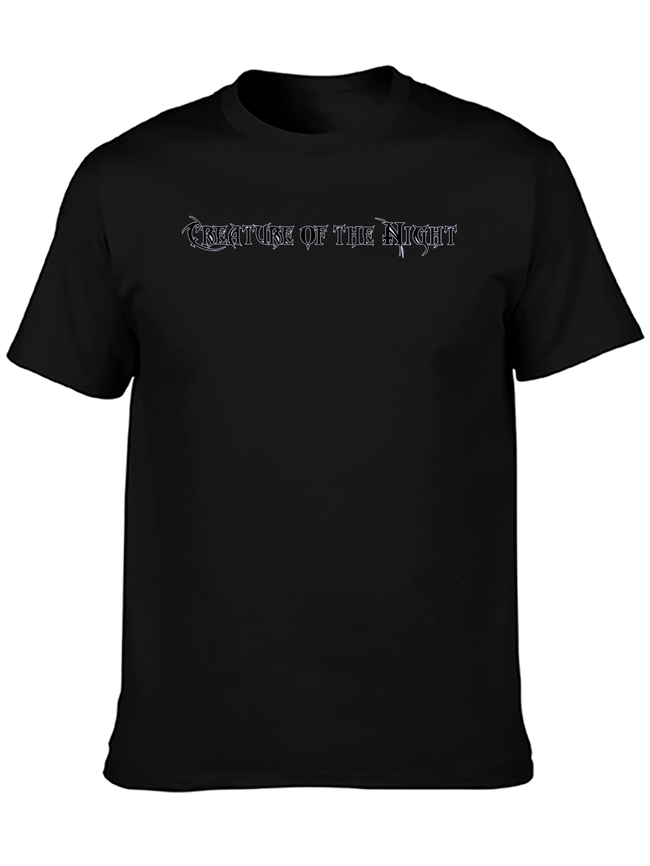 Creature of the Night Graphic Tee - Dark Style