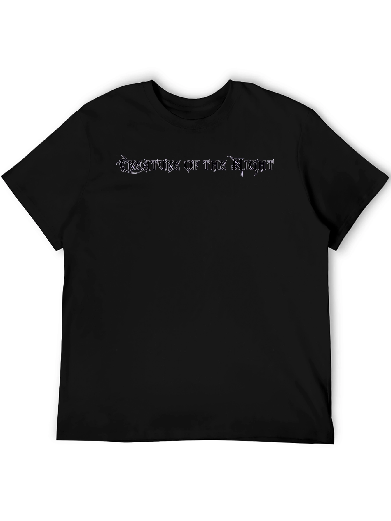 Creature of the Night Graphic Tee - Dark Style