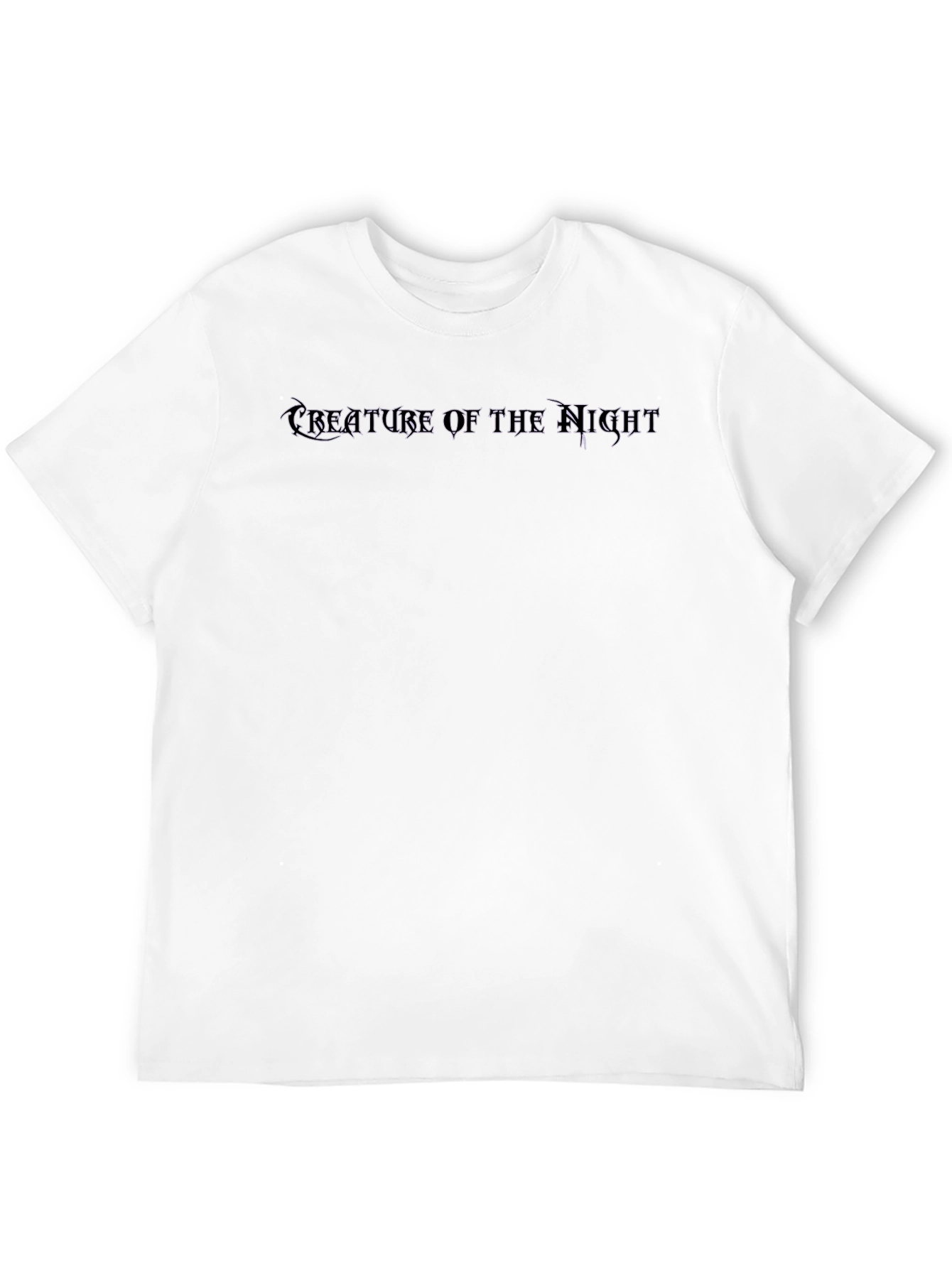 Creature of the Night Graphic Tee - Dark Style