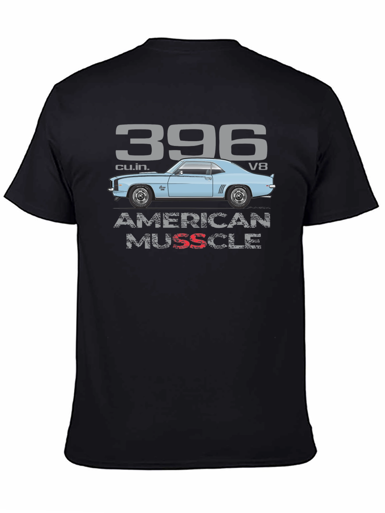 American Muscle Car T-Shirt - 396 V8