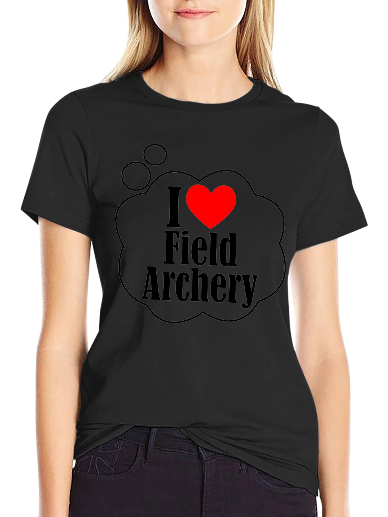 I Love Field Archery T-Shirt