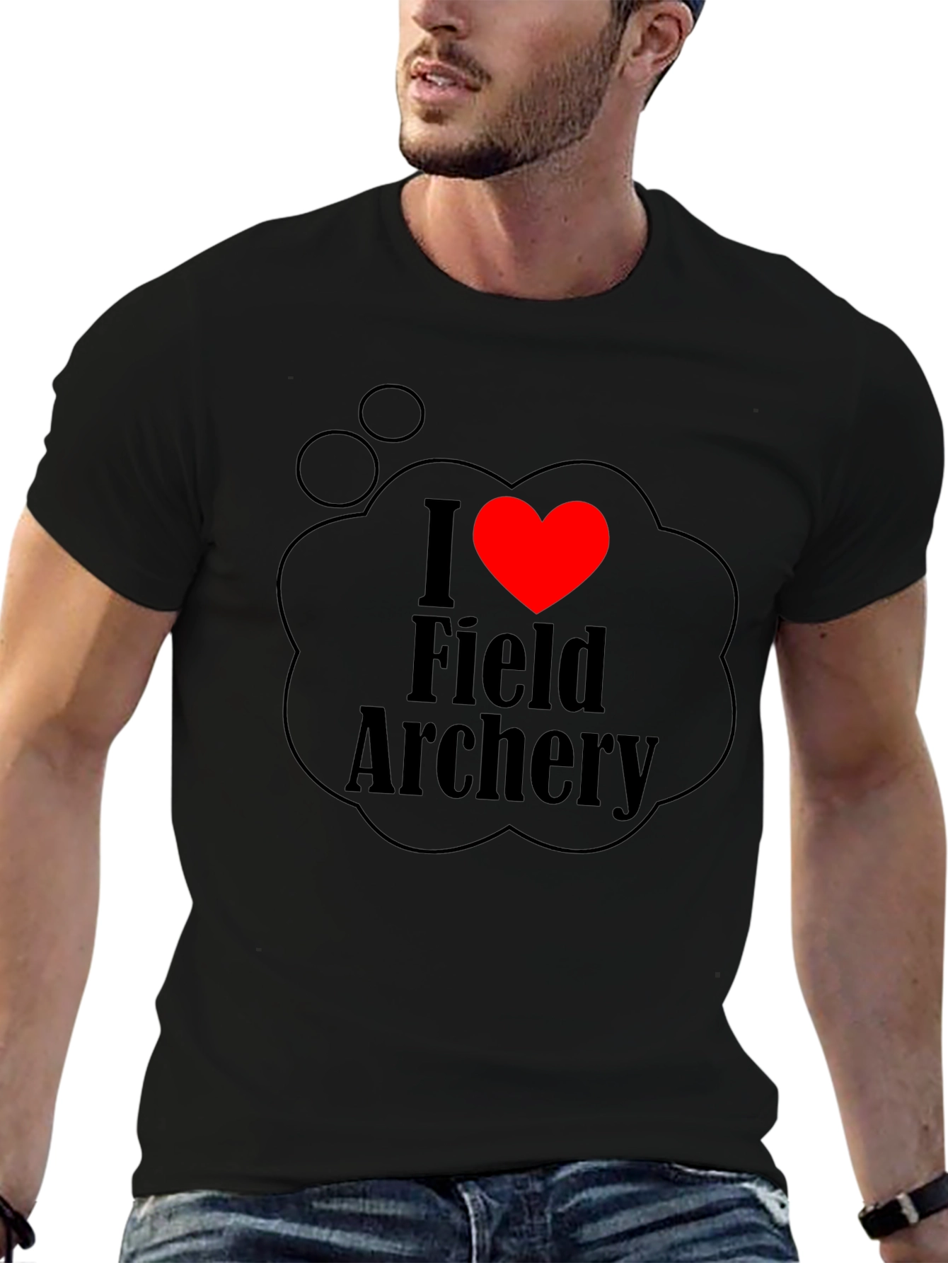 I Love Field Archery T-Shirt