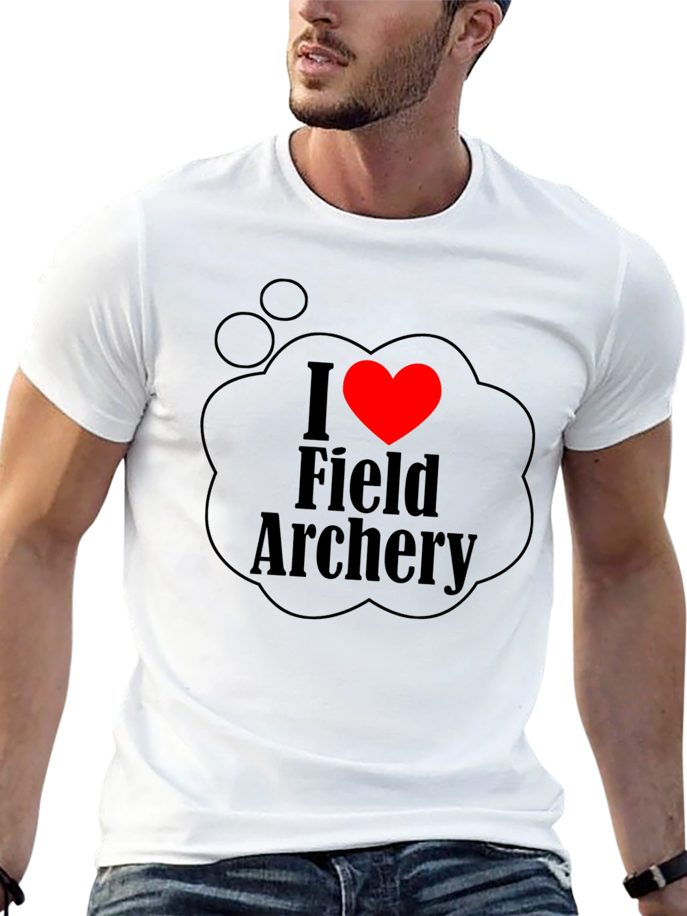 I Love Field Archery T-Shirt